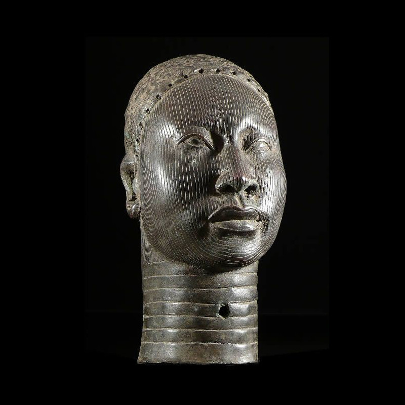 Tete d’oba - Ile Ife - Bini Edo - Benin - Bronzes anciens