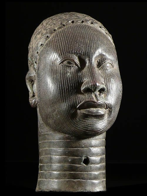 Tete d’oba - Ile Ife - Bini Edo - Benin - Bronzes anciens
