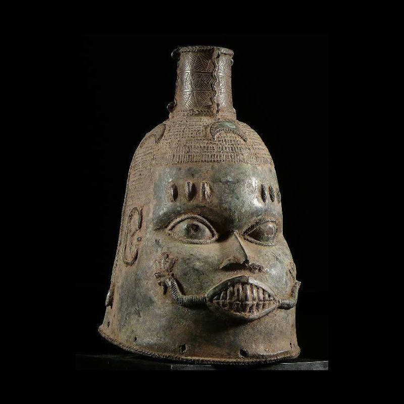 Tete d’oba - Ile Ife - Bini Edo - Benin - Bronzes anciens
