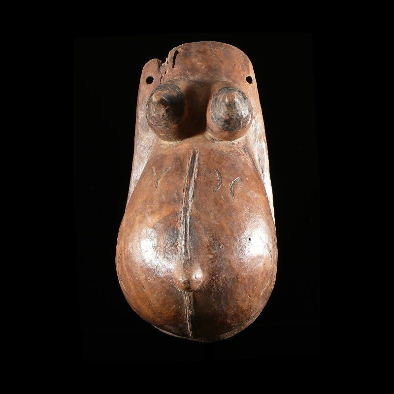 Masque ventre feminin Ndimu - Makonde - Tanzanie