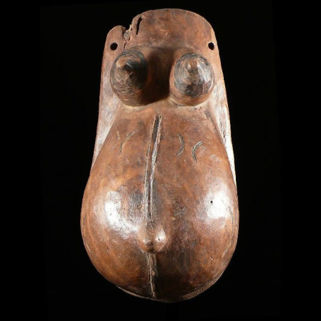 Masque ventre feminin Ndimu - Makonde - Tanzanie