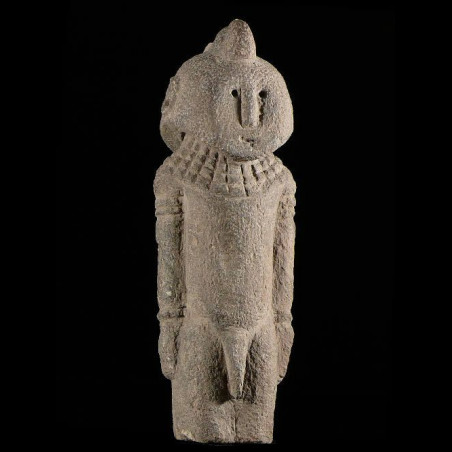 Stele funeraire en pierre - Bongo / Zande - Soudan