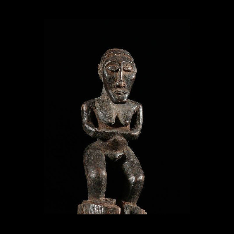 Statue cultuelle feminine - Hemba - RDC Zaire