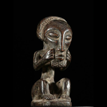 Statue cultuelle masculine - Kusu - RDC Zaire
