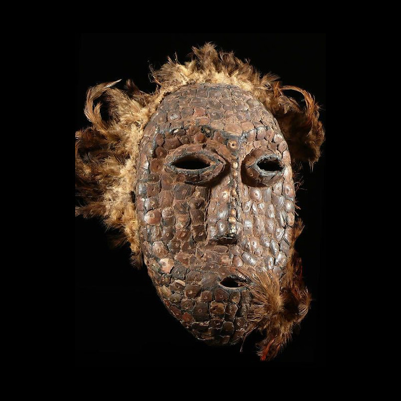 Masque de ceremonie - Lega - RDC Zaire