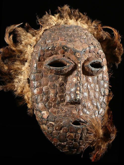 Masque de ceremonie - Lega - RDC Zaire