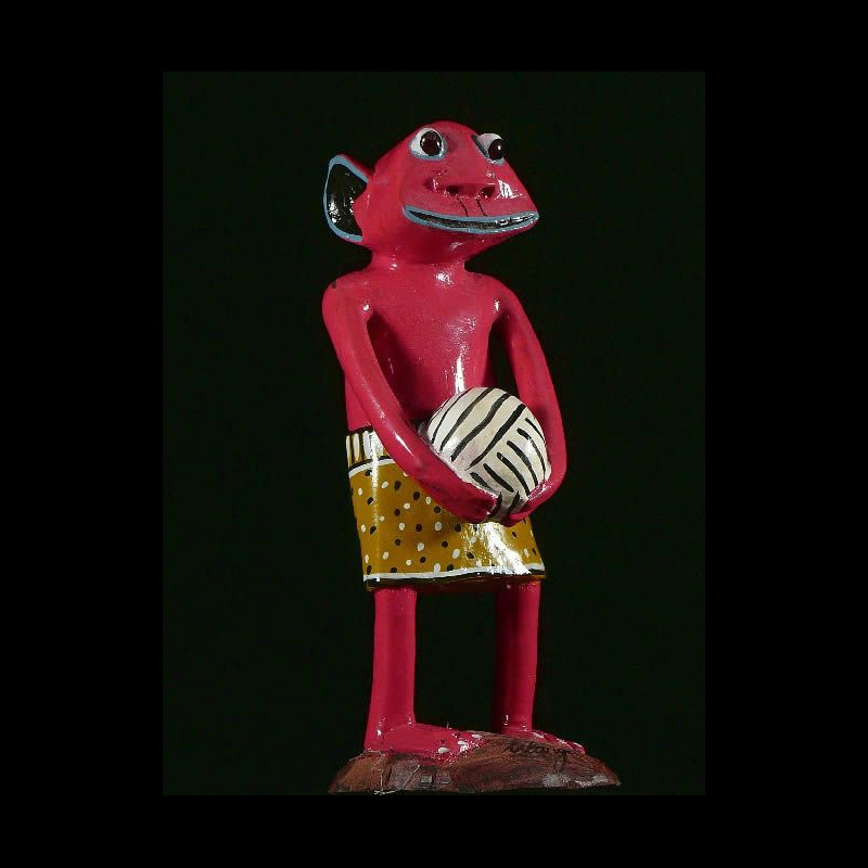 Sculpture Shetani Balle - George Lilanga - Makonde