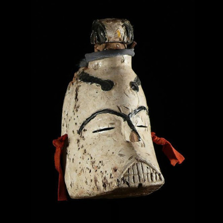 Masque Onyeocha Homme Blanc - Ibo Izzi - Nigeria