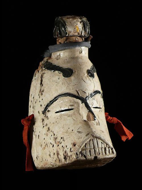 Masque Onyeocha Homme Blanc - Ibo Izzi - Nigeria