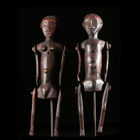 Couple de Marionnettes - Nyamwezi - Tanzanie