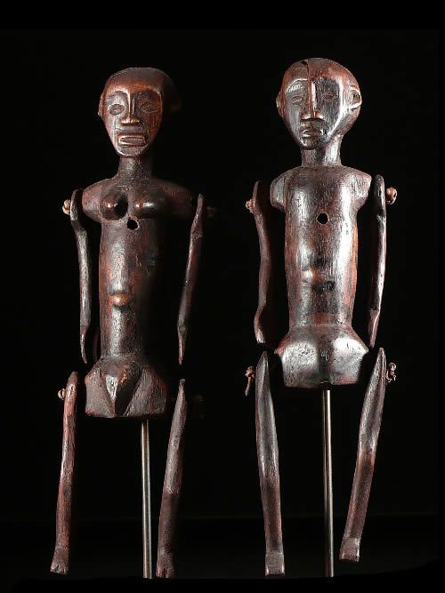 Couple de Marionnettes - Nyamwezi - Tanzanie