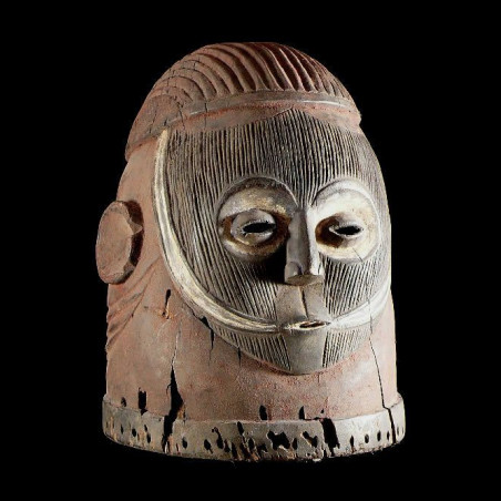 Masque casque Egu Ojuegu - Igala - Nigeria