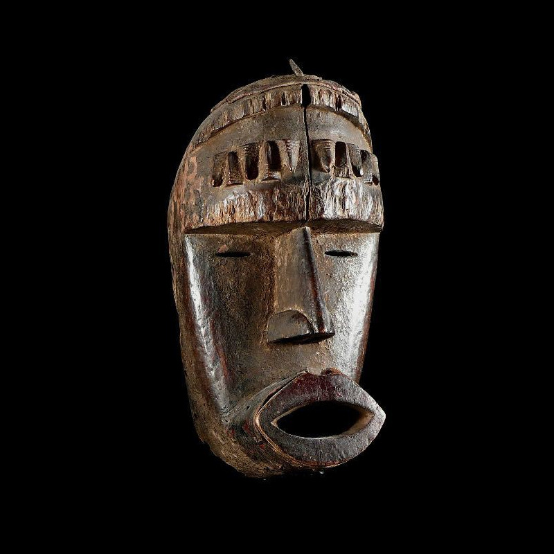 Masque Funeraire - Dan / Bassa - Côte d'Ivoire