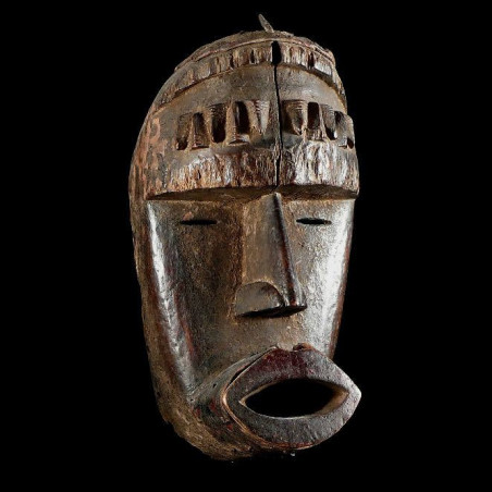 Masque Funeraire - Dan / Bassa - Côte d'Ivoire