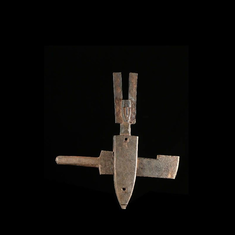 Serrure de porte ancienne - Bambara - Mali