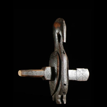 Serrure de porte ancienne - Bambara - Mali
