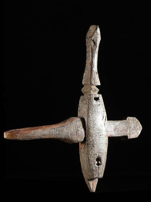 Serrure de porte ancienne - Bambara - Mali