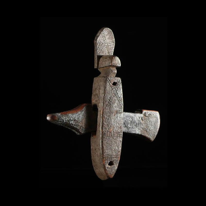 Serrure de porte ancienne - Bambara - Mali
