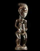Statuette feminine Zuzu - Gouro - Côte d'Ivoire