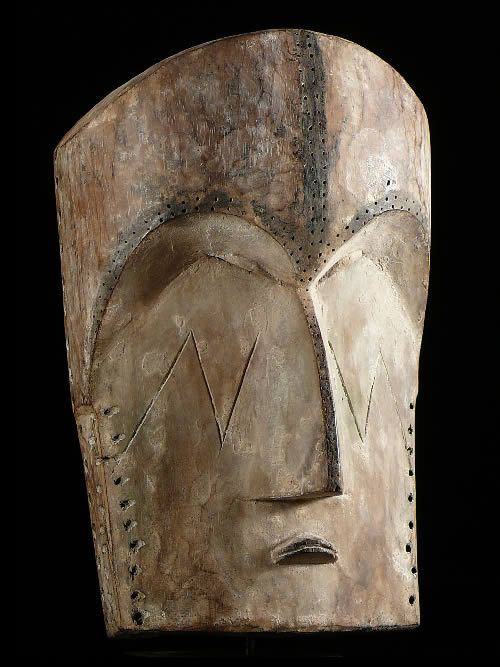 Masque facial Ngil - Fang - Gabon - Masques du Gabon