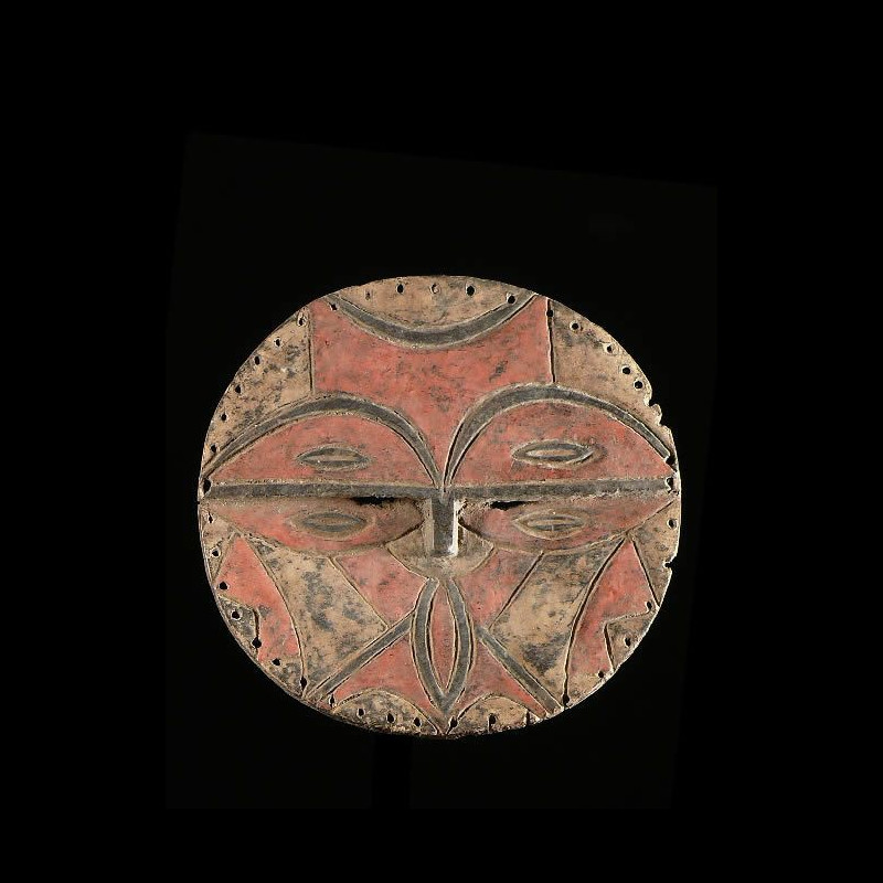 Masque facial Kidumu - Teke / Tsayi - RDC Zaire