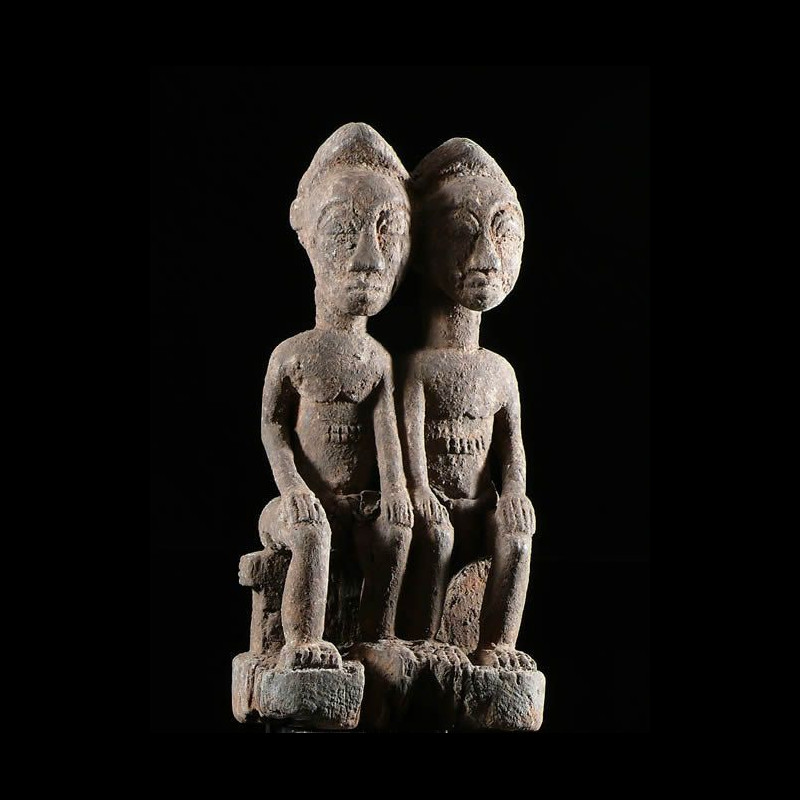 Couple royal - Baoule - Côte d'Ivoire