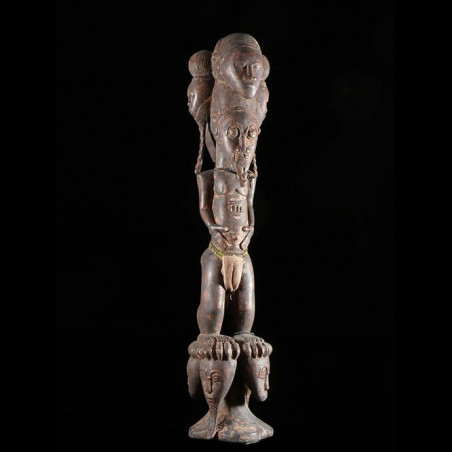 Statue autel ancetre royal - Blolo Bla - Baoule - Côte d'Ivoire