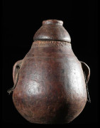 Pot a lait en bois - Oromo - Ethiopie - Objets usuels
