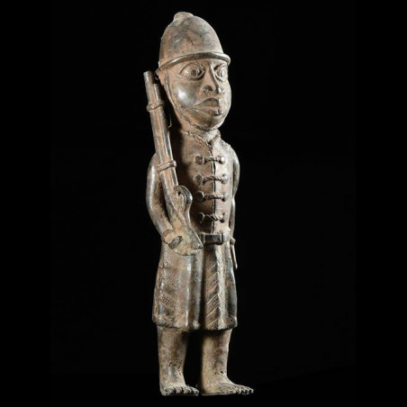 Mousquetaire Portuguais - Bini Edo - Benin - Bronzes du Benin