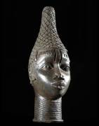 Tete de reine Iyoba - Bini Edo - Benin - Bronzes du Benin