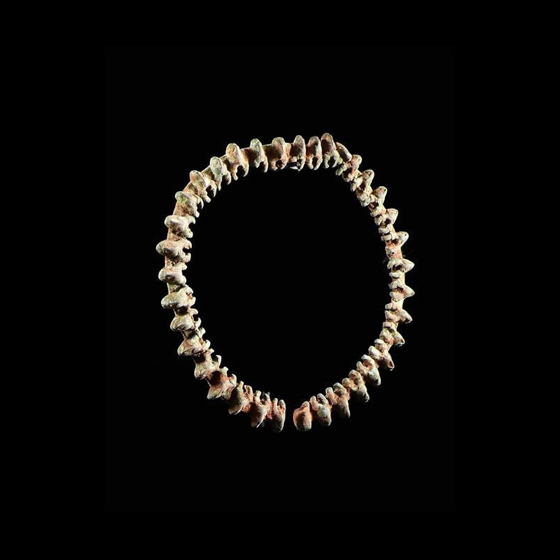Torque en alliage - Bamoun - Cameroun - Bijoux ethniques