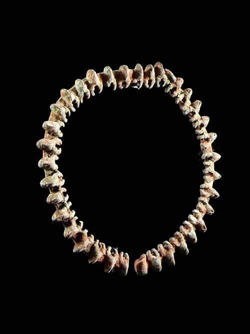 Torque en alliage - Bamoun - Cameroun - Bijoux ethniques