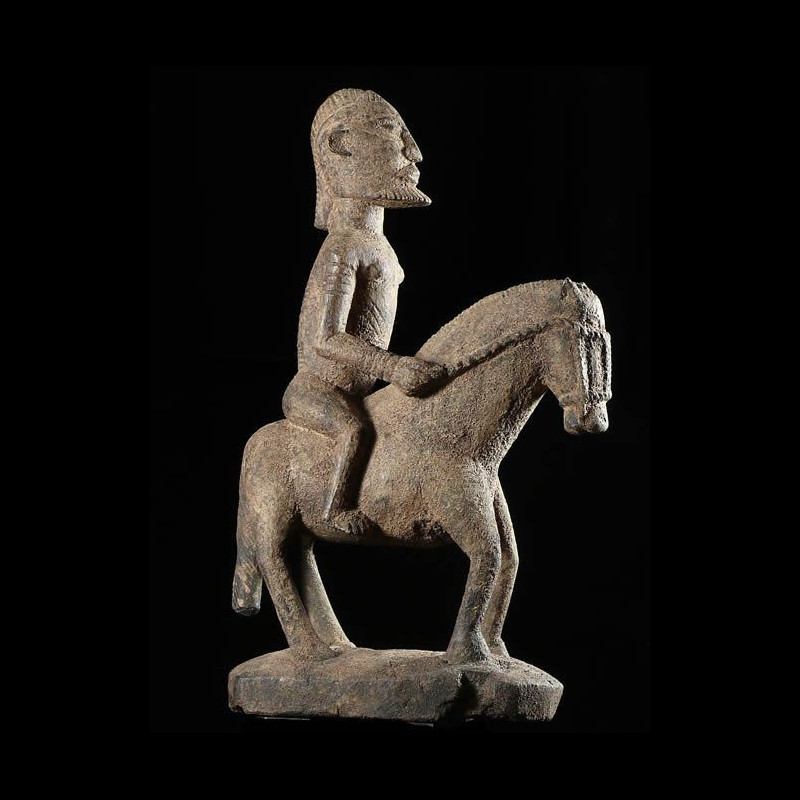 Cavalier et son cheval - Dogon - Mali