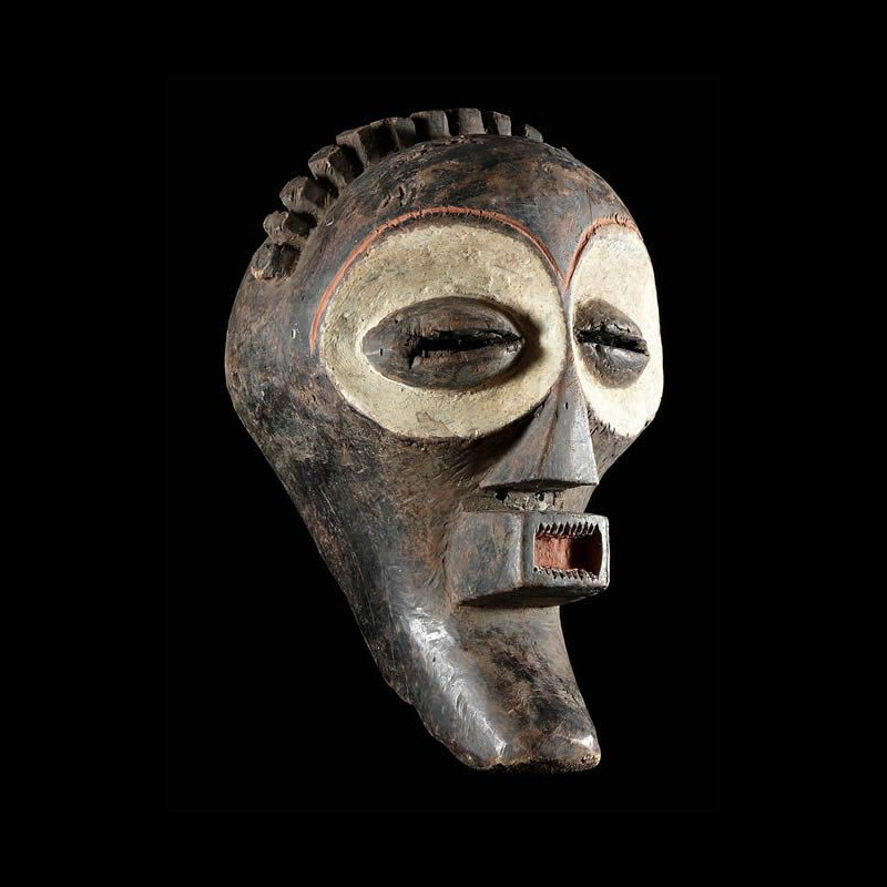 Masque rituel - Mbangani - RDC Zaire / Angola - Masques africain