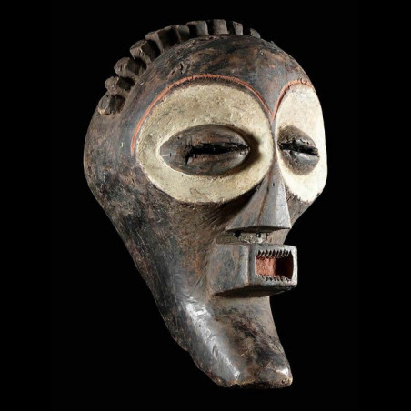 Masque rituel - Mbangani - RDC Zaire / Angola - Masques africain