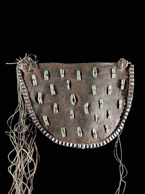 Cache sexe en cuir - Teuso / Teso / Ik - Ouganda - Cache sexes