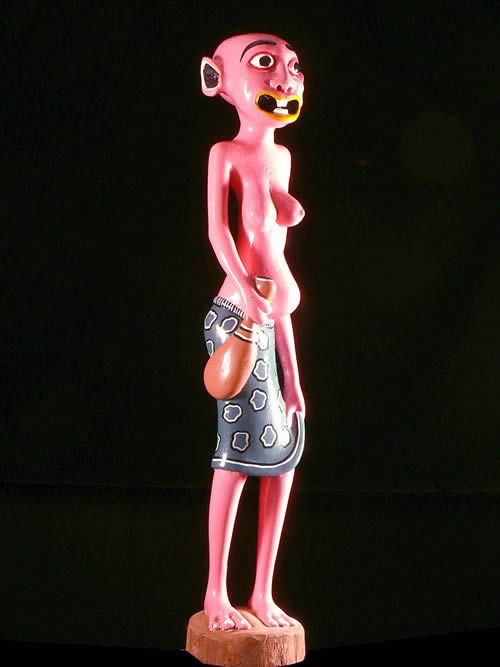 Sculpture Shetani Rose - Agostino Malaba - Makonde