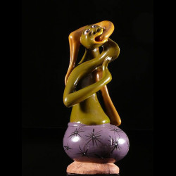 Sculpture Shetani Olive -...