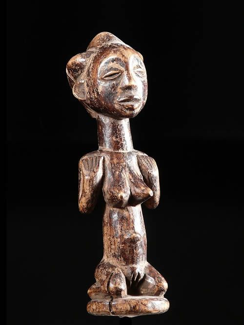 Statuette Mikisi ancienne - Luba - RDC Zaire