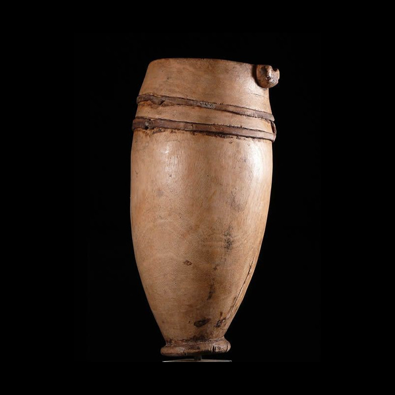 Pot a lait en bois - Karamojong - Ouganda - Objets usuels