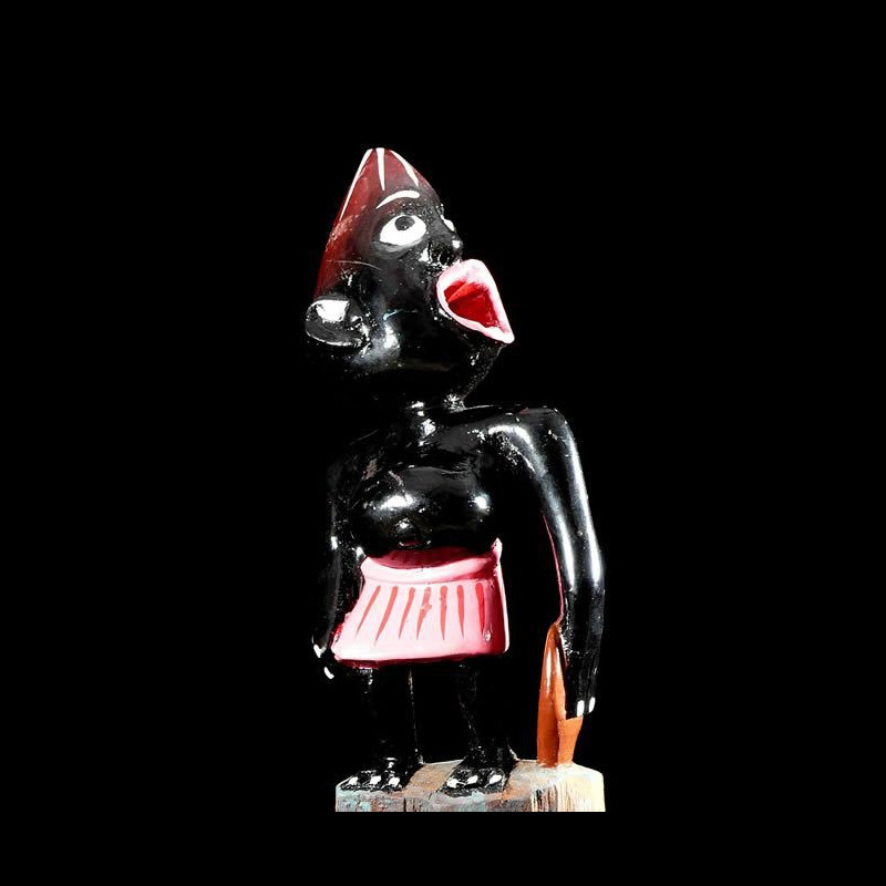 Mini Sculpture Shetani - George Lilanga - Makonde