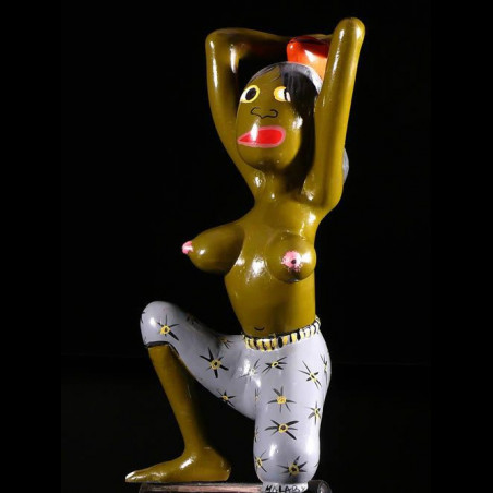 Sculpture Shetani Femme - Agostino Malaba - Makonde