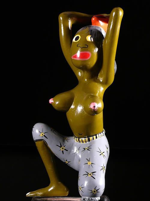 Sculpture Shetani Femme - Agostino Malaba - Makonde