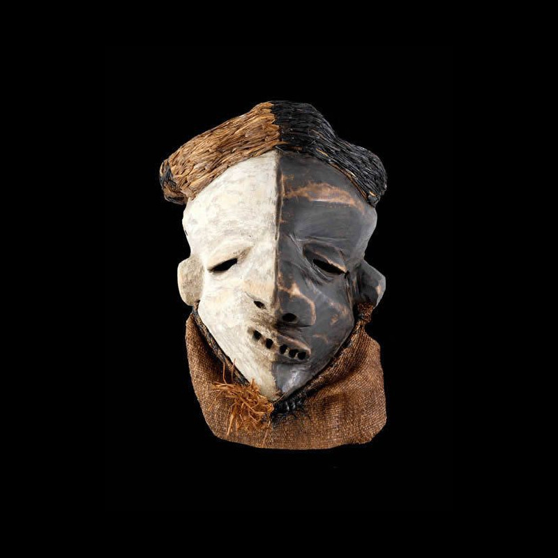 Masque Mpangu / Mbangu de maladie - Pende - RDC Zaire
