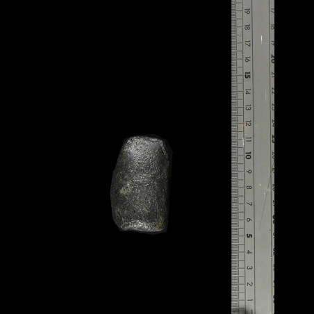 Hache polie meteorite noire - Sahara Mauritanien - Neolithique