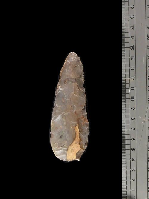 Armature de lance en silex - Mali - Gao - Paleolithique superieu