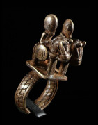 Bague amulette cavalier - Dogon - Mali