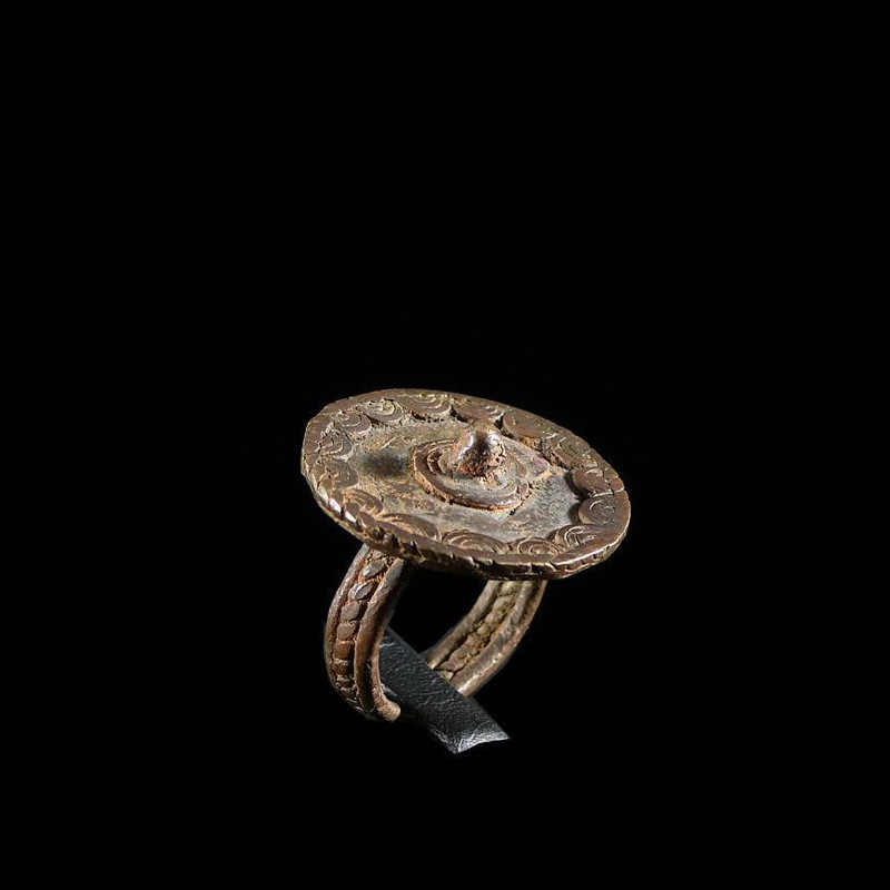 Bague amulette tortue - Lobi - Burkina Faso