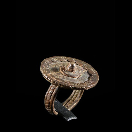 Bague amulette tortue - Lobi - Burkina Faso