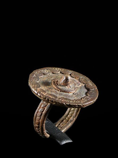 Bague amulette tortue - Lobi - Burkina Faso